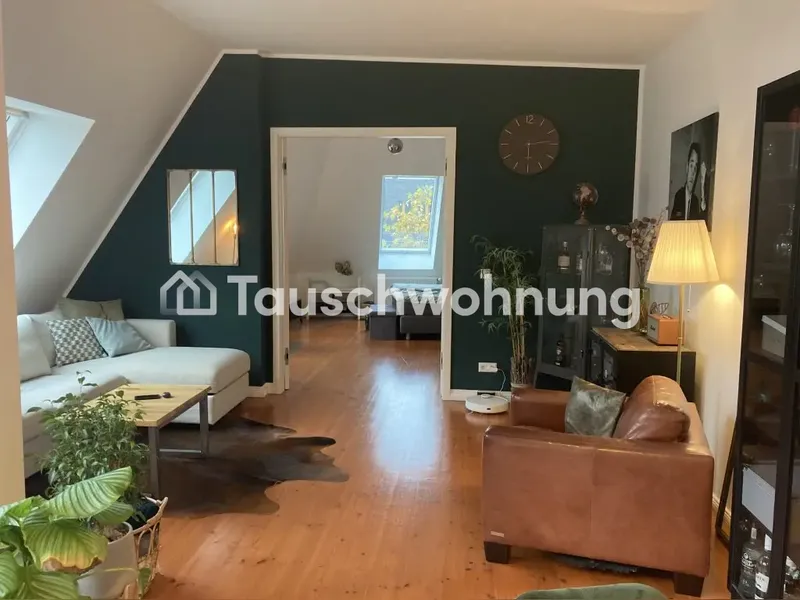 Tauschwohnung: Dachgeschoss Moabit/C-Burg gegen 2-3 ZI in Südwest Berlin — photo 1